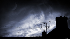 Night moon skyscapes