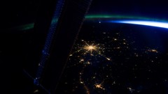 Night Moscow atmosphere Earth Russia NASA spaceships vehicles 