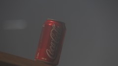 Night red white silver liquid tin drinks can coke
