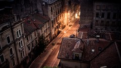 Night roads croatia architecture streets HDR Photography long 