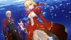 Night saber anime girls fate series Archer (Fate/Stay Night) 