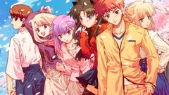 Night saber matou sakura tohsaka rin emiya shirou illyasviel 