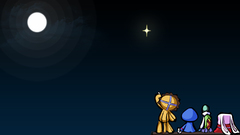 Night Stars bleach moon