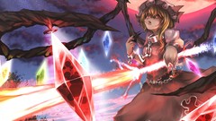 Night Stars clouds moon weapons wings power crystals dress hats 