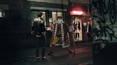 Night surprise streets playing cards