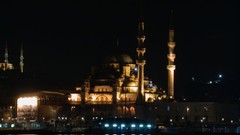 Night Turkey Istanbul cami