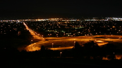 Night valley of My