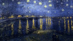 Night Vincent van Gogh Starry Night Over the Rhone