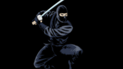 Ninja cartoon artwork assasin