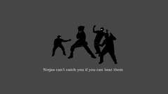 Ninjas cant catch you