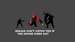 Ninjas cant catch you