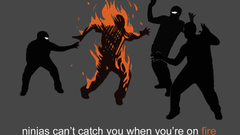 Ninjas fire ninjas cant