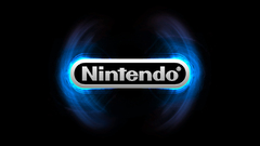 Nintendo blue logo Brand
