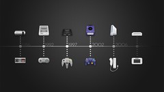 Nintendo console Timeline Wii nes artwork digital art wii u 
