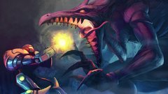 Nintendo fan art anniversary ridley artwork metroid video games 
