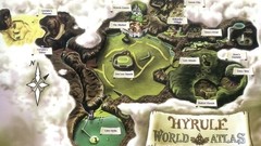 Nintendo Maps the legend of zelda hyrule video games