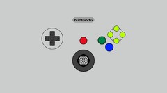 Nintendo minimalistic nintendo 64 Simple Background
