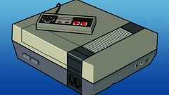 Nintendo nes game console