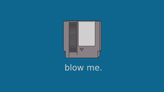 Nintendo vectors funny blow