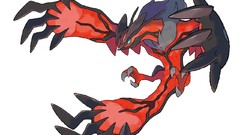 Nintendo white background Pokemon artwork nintendo 3ds Yveltal 