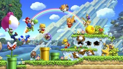 Nintendo yoshi wii u video games Goomba new super mario bros