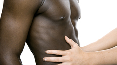 Nipples black Men abs