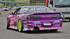 Nissan Silvia S13 drifting cars Team Burst