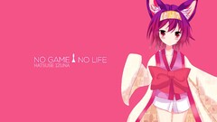 No Game No Life Hatsuse Izuna anime girls Anime short hair loli