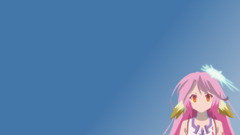 No Game No Life Jibril Anime anime girls pink hair long hair