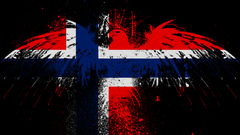 Norwegian Eagles Norway Flags