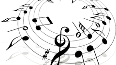 Notes circles lives. dance