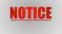 Notice