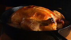 November roast chicken