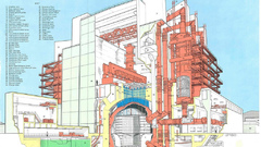 Nuclear power plants drawings