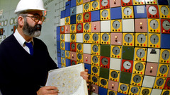 Nuclear reactor Control room