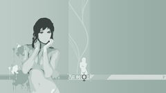 Nude abstract vector glance