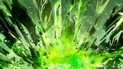 nvidia abstract digital art multiple display