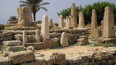 Obelisk temple byblos Lebanon