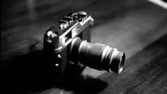 Objects Cameras grayscale old camera