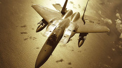 Ocean Aircraft military sepia