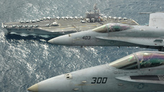 Ocean airplanes Navy vehicles