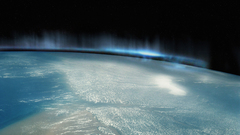 Ocean aurora borealis Earth