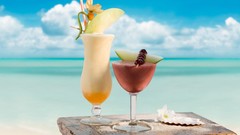 Ocean cocktail tropics Beaches