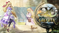 Ocean foliage blondes long hair anime girls ys falcom hair 