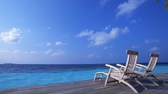 Ocean nature chairs deck