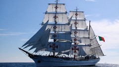 Ocean ships sails sail ship Sagres