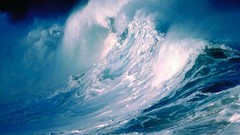 Ocean waves vague Sea