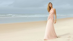 Ocean woman dress blondes Renata Kuerten