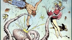 Octopuses fantasy art Buck