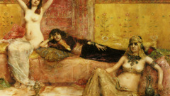 Odalisques dans Le harem
